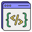 codificación web icon