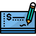 cheque icon