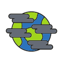 emisión de co2 icon