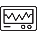 monitor de ecg icon