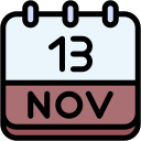 13 de noviembre 