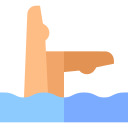 natación sincronizada icon