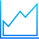 gráfico de líneas icon