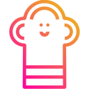 sombrero de cocinero icon