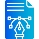 archivo vectorial icon