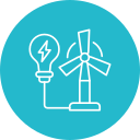 energía eólica icon