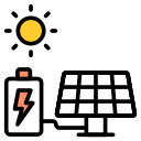 energía solar icon