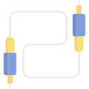 conexión por medio de cables 