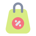 bolsa de descuento icon