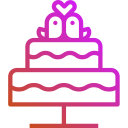 pastel de boda icon