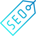 etiqueta seo icon