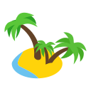 isla tropical icon