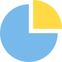 gráfico circular icon