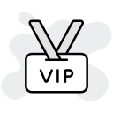 tarjeta vip icon