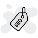 etiqueta seo icon