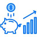 los fondos de inversión icon