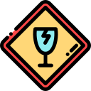 vidrio roto icon