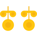 Stud earrings 