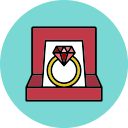 anel de diamante icon