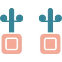 Stud earrings 