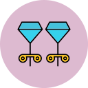 Stud earrings 