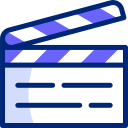 Clapperboard icon