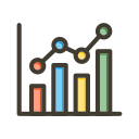 gráfico de barras icon