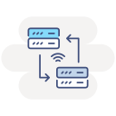 transferencia de datos icon