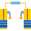 máquina de cruce de cables icon