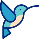 colibrí animated icon