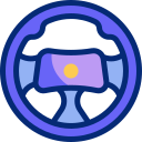 Steering wheel icon