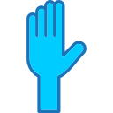 levantar la mano icon