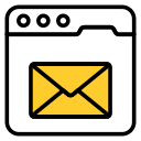 correo en línea icon