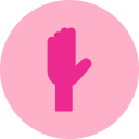 levantar la mano icon