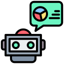 asistente robot icon