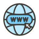 sitio web icon