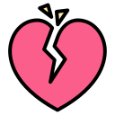 corazón roto icon