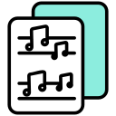 partitura musical icon