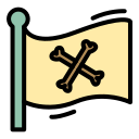 bandera pirata icon