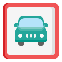 aparcamiento de coches icon