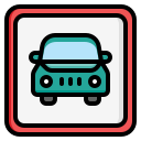 aparcamiento de coches icon