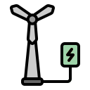 energía eólica icon