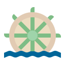 rueda de agua icon