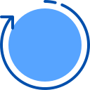 flecha circular icon