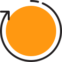 flecha circular icon