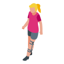 Leg icon