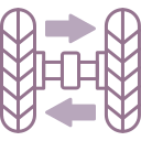 alineación de las ruedas icon