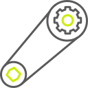 correa de distribución