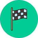 bandera de carreras