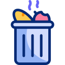 bote de basura animated icon